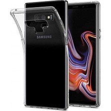 ZM Store Galaxy Note 9 Uyumlu Kılıf Süper Silikon Yumuşak Şeffaf Kapak