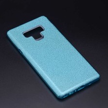 ZM Store Galaxy Note 9 Uyumlu Kılıf Renkli Simli Parlak Shining Kapak