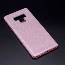 ZM Store Galaxy Note 9 Uyumlu Kılıf Renkli Simli Parlak Shining Kapak