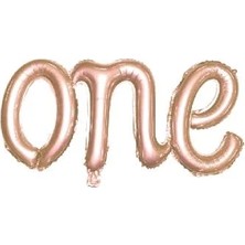 Party Express "one" 107X50CM Folya Balon  - Bronz