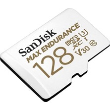 Ev Güvenlik Kameraları ve Araç Kameraları Için Maksimum Dayanıklılık Microsdhc 128GB Sd Adaptör, 60.000 Saate Kadar, Full Hd / 4K Videolar, 100/40 Mb/sn'ye Kadar Okuma/yazma Hızları