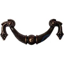 SHC4200 Dekoratif Zamak Üzümlü Kulp - 64MM, Eskitme, 1 Adet