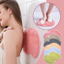 PremiumPort Pratik Banyo Sırt Fırçası ve Masaj Matı Seti