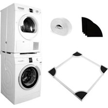 PremiumPort Pratik ve Güçlü Çamaşır ve Kurutma Makinesi Istifleme Aparatı