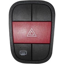Kumanda Paneli Fiorino Bipper Nemo 2007+ Dörtlü Sinyal Flaşör Rezistans Anahtarı 735461125R Brucke