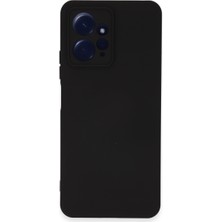 Freedom Storee Xiaomi Redmi Note 12 4g Kılıf Nano Içi Kadife Silikon - Siyah