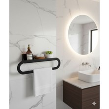 PremiumPort Pratik ve Şık Banyo Şampuan Rafı, Düzenli Kullanım Için Ideal