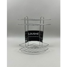 PremiumPort Iki Katlı Metal Banyo Köşeliği, Şık ve Kullanışlı Tasarım