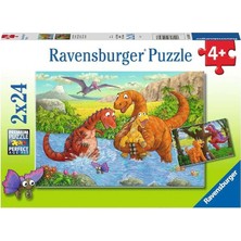 CetKing Puzzle, Dinos, 2X24 Parça