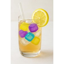 CetKing Buz Küpü Seti –yeniden Kullanılabilir Hazır Buz, Kare Şekilli, Soğuk Içecek ve Kokteyller Için, Hijyenik ve Dondurucu Uyumlu