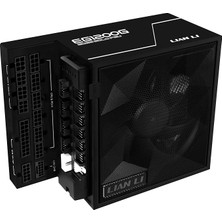CetKing Li Edge Gold 1200 Pc Güç Kaynağı, Siyah, 1200 Watt Atx Güç Kaynağı, Pcıe 5.1, Atx 3.1 Psu | 80 Plus Altın, Modüler, Kollu Kablo Seti, Nvıdıa Rtx Için 12VHPWR, Sessiz Fan, USB Hub ve Fan Hub