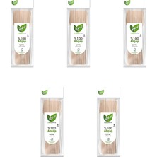 CetKing Doğaya Dönüş Ekolojik Doğal Doğa DOSTU%100 Ahşap Çatal - 16 Cm. - 8'li 5 Paket