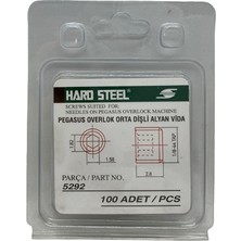 Hard Steel Pegasus Reçme Alyan Iğne Vidası Siyah / 5292 100ADET