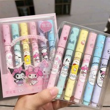 My Balli Store 6 Adet Sanrio Neon Fosforlu Kalem Seti