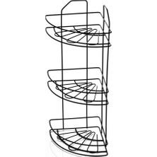 PremiumPort Şık ve Fonksiyonel 3’lü Banyo Köşeliği, Modern Tasarım ve Kolay Kullanım