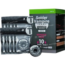 Kızılelma Teknik 2uul DW16 Solder Vampire 2015 Ultra Yoğunluklu Lehim Sökme Fitili (10 Rulo / Kutu)