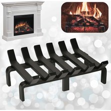 CetKing cm x 32 cm 6 Çubuklu Ekstra Şömine Izgarası Dar Gözlü Izgara