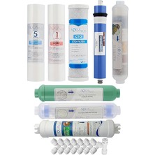 CetKing Aşama Açık Kasa Su Arıtma Cihazı Filtresi (Ak-12-Set-S)
