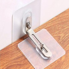 CetKing Deprem Için Ultra Dayanıklı Çivisiz Duvarı Delmeden Ayarlanabilir Eşya Sabitleyici Aparat