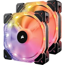 CetKing Hd Serisi, HD140 Rgb, 140MM, Pwm, Rgb Kontrolcü Dahil, Yüksek Performans Rgb Fan, 2'li Paket (CO-9050069-WW)