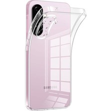 CepStok Samsung Galaxy A37 Kılıf Şeffaf Kamera Korumalı Esnek Yumuşak Silikon