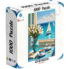 CetKing Craft Deniz Manzaralı 1000 Parça Puzzle