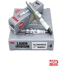 Ngk 94051 Opel Astra K B14XE 100 Bg Benzinli Buji Takımı Marka Iridyum Orjinal