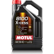 CetKing 8100 X-Cess 5W-40 5 Lt Motor Yağı