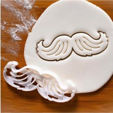 Hobist Meksikalı Bıyık Kurabiye Kalıbı ve Şeker Hamuru Kalıbı