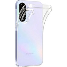 CepStok Samsung Galaxy A57 Kılıf Şeffaf Kamera Korumalı Esnek Yumuşak Silikon