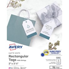 Avery Yazdırılabilir Tags ile Tel Inkjet Için Pack Of 96