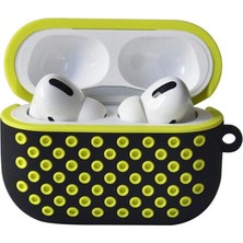 Vintessy Airpods Pro 2 (2.nesil) Spor Delikli Kılıf - Siyah-Sarı