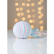 My Balli Store Yılbaşı Süsü Candy Çubuklu Şeker, Mavi ve Pembe, 28 Cm, Renkli ve Eğlenceli