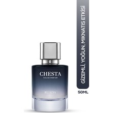 Chesta Erkek Parfüm 50 ml – Baharatlı, Odunsu Notalı Kalıcı Edp Parfüm