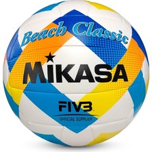 CetKing Classic BV543C-VXA-Y Plaj Voleybolu Topu, Yetişkinler Unisex, Çok Renkli (Çok Renkli), Tek Boyut