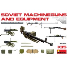 Miniart 35255 Modellbausatz Soviet Machineguns ve Ekipmanı, Oyun