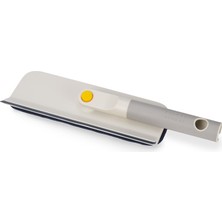 Joseph Joseph Cleantech 2-In-1 Glass Cleaner Shower Squeegee With Washable Microfiber Pad And Space-