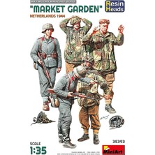 Miniart 35393 1:35 "bostan" Hollanda 1944. Reçineden Başlar