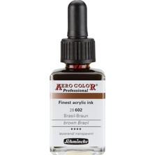 Schmincke Aero Color Professional Akrilik Airbrush Mürekkebi 28 ml 602 Brown Brazil