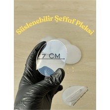 Dekorvia 7 cm Çapında ve 2,8 mm Kalınlığındadır ; - 25 Adetlik Set Halinde Satılan Bu Ürün Nişan, Nikah, Sünnet Gibi Özel Günler Için Mükemmel Bir Seçenektir; Istenilen Renge Boyanabilir.