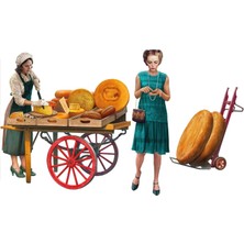 Miniart 38076 1:35 1:35 Peynir Satıcıları
