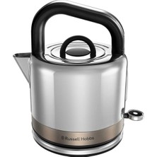 Russell Hobbs Distinctions 26422-70 Su Isıtıcısı [1,5 L] Paslanmaz Çelik Titanyum (Hızlı Pişirme Fon