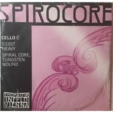 Thomastik Infeld Thomastik S32ST Spirocore Wolfram G (Sol) Strong Tek Çello Teli | Wolfram Sarım, Güçlü Odaklı Ses, Profesyonel Performans Serisi