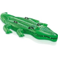 Intex Giant Gator Ride-On - Aufblasbarer Reittier - 203 x 114 cm