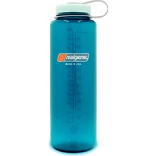 Nalgene Sustain Tritan Bpa Içermeyen Su Şişesi,%50 Plastik Atık, 1,3 L, Geniş Ağız, Alabalık, 48 Oz,