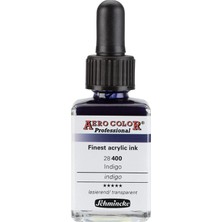 Schmincke Aero Color Professional Akrilik Airbrush Mürekkebi 28 ml 400 Indigo