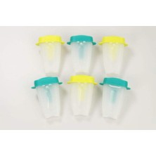 Tupperware Çocuk Buz Lolipop Lollitups Beyaz Turkuaz Sarı Misket Limonu D178