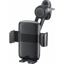 WANNA PROTECT 360 Derece Ayarlanabilir Izgara Klipsli Premium Araç Içi Telefon Tutucu C242