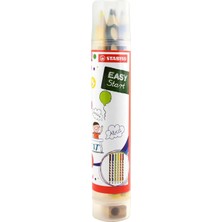 Stabilo Easycolors - Ergonomik Kuru Boya Kalemi - 6 Renkli Tüp - Sol