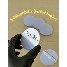 Dekorvia 7 cm Çapında ve 2,8 mm Kalınlığındadır ; - 25 Adetlik Set Halinde Satılan Bu Ürün Nişan, Nikah, Sünnet Gibi Özel Günler Için Mükemmel Bir Seçenektir; Istenilen Renge Boyanabilir.